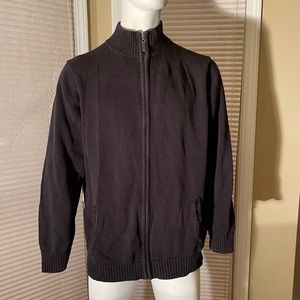 LL Bean Cotton Full Zip Sweater XL Tall